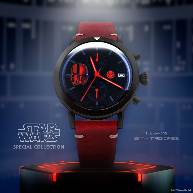 UNDONE 　スターウォーズ 　R2-D2　新品未使用　メンズ　腕時計　クロノ300本