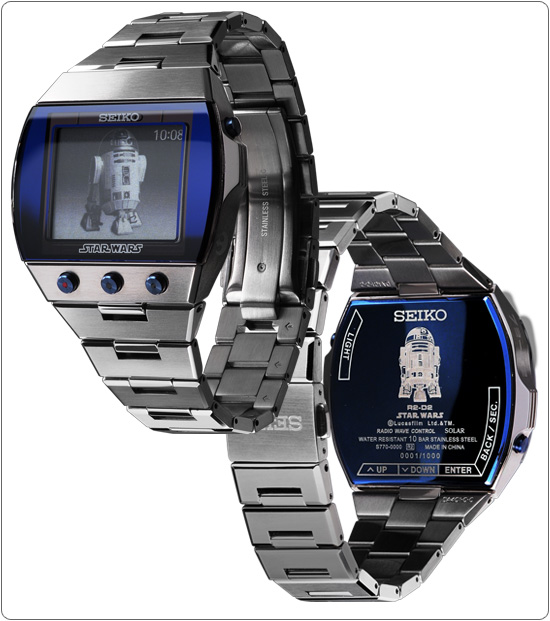 レア SEIKO スターウォーズ R2-D2 腕時計 限定5000本箱は付属しません 